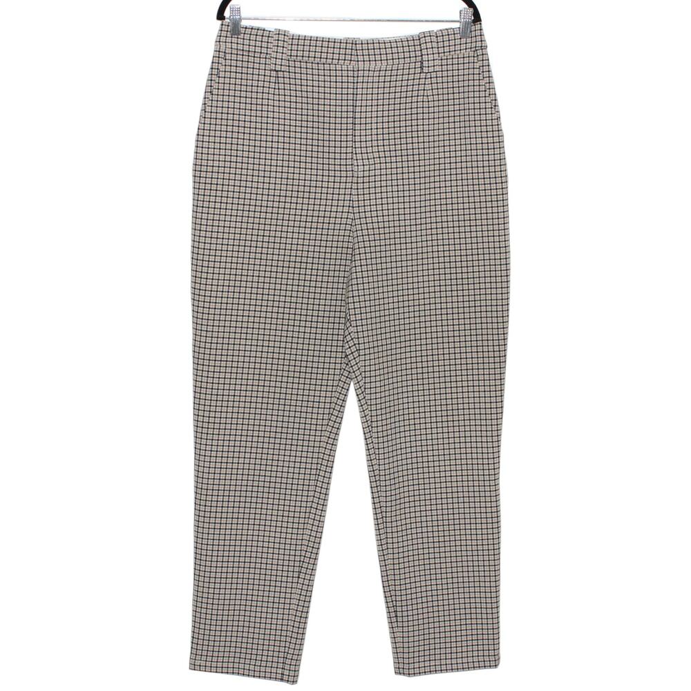 L'Academie The Olivette Pant in Taupe Plaid Size XL